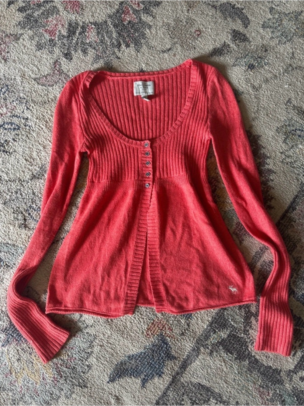 Vintage Y2K Abercrombie & Fitch Babydoll Cardigan